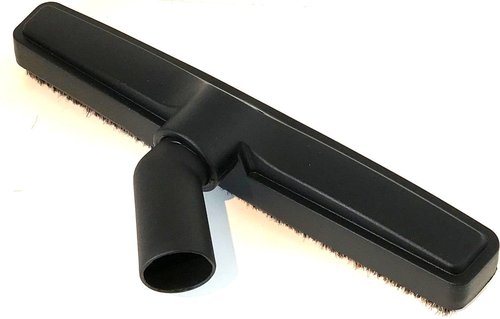 MP Maresh Products Genuine Deluxe Brush Attachment - Horse Hair Brush, Wet Dry Vacuum Cleaner, Central Vacuum System Parts & Accessories, Dust Floor, 32mm Standard Size - Black (12 Inch)