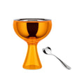 A di Alessi Big Love Bowl and Spoon, Orange