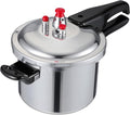 DOITOOL Aluminum Pressure Cooker - 2 Liters | Fast Cooking with Safety Valves & Even Heat Distribution