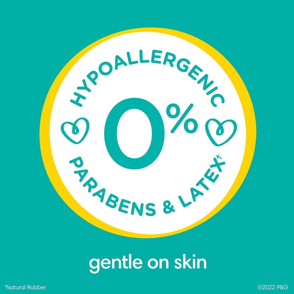 Pampers Sensitive Baby Wipes - Hypoallergenic & Unscented | 18 Flip-Top Packs (1008 Wipes Total)
