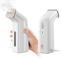 Skiennix Mini Travel Steamer - Dual Voltage 110-240V, 170ml Tank, Lightweight Handheld Wrinkle Remover
