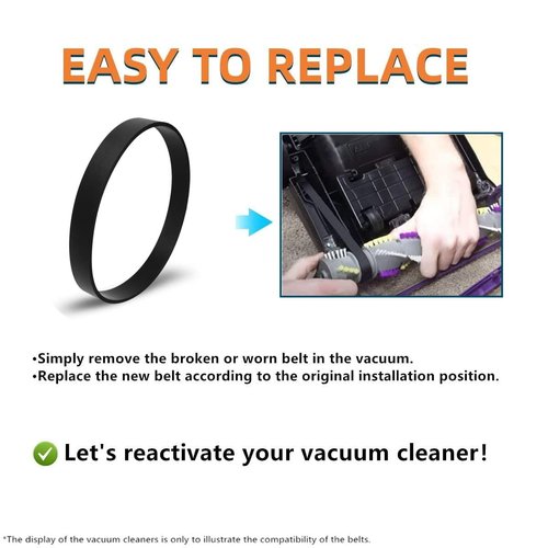 JEDELEOS Replacement Belts for Bissell Style 7/9/10 P/N 3031120 Powerforce Helix Cleanview Powerlifter Swivel Rewind Pet Vacuum Cleaners, Replace Parts 2031093 3031123 32074 1604129 BR-1007, Pack of 4