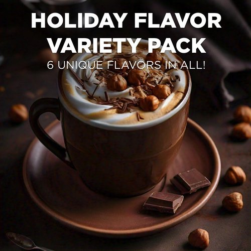Maud's Holiday Blend Coffee Pods - 42 Count Variety Pack | 6 Assorted Medium Roast Flavors, 100% Arabica