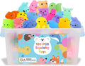 Skiennix 100 Pcs Fidget Toys - Sensory Stress Relief Party Favors for Kids 4-12 | Ideal for Goodie Bags & Classroom Prizes