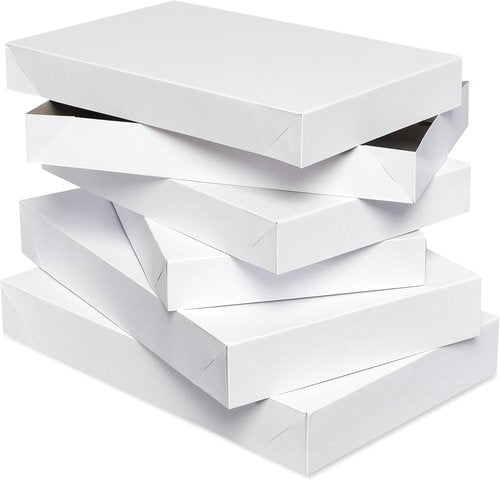 American Greetings Gift Boxes - White with Lids for Presents | Assorted Sizes for Any Occasion