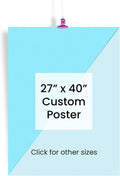 EzPosterPrints - Custom Poster Print - Upload Your Image for Personalized 27 X 40 Inch Prints