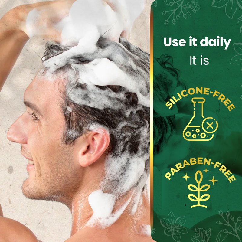 Strengthening Anti Hair Loss Shampoo with Mexican Herbs - 32 Fl Oz