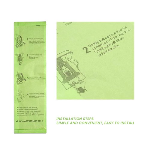 15 Pack Vacuum Cleaner Bags Fit for Oreck type CC vacuum bags,XL.Fit All Oreck XL Upright Vacuums