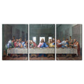 Pacimo 3 Pieces Classic Canvas Wall Art Prints The Last Supper Painting Prints on Canvas Jesus Modern Artwork Giclee Gallery Wrap Wall Decor Stretched and Framed Ready to Hang- 20"x28"x3