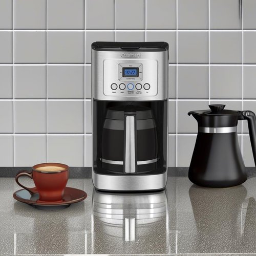 Cuisinart DCC-3200AMZ Coffeemaker - 14 Cup Stainless Steel with Programmable Features