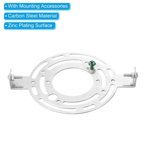 PATIKIL 145mm (5.71") Universal Light Fixture Mounting Bracket Kit, 2set Light Crossbar Round Ceiling Plate for Wall Light, Close to Ceiling Light, Chandelier