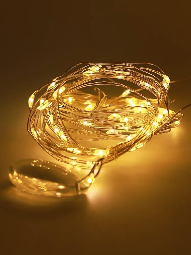 Skiennix 300 LED Curtain Lights - 3M x 3M Fairy String Lights for Weddings & Festivals | USB Plug, 8 Modes, Warm White