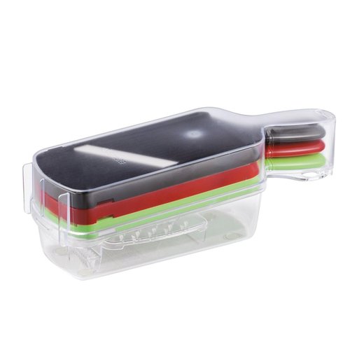 Kyocera Advanced Ceramic Slicer Set with Adjustable Mandoline, Julienne Slicer, and Grater