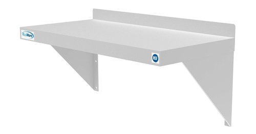 KoolMore NSF Stainless Steel Wall Mount Shelf - Industrial Grade Metal Shelving for Commercial Restaurant Kitchens 12 x 24