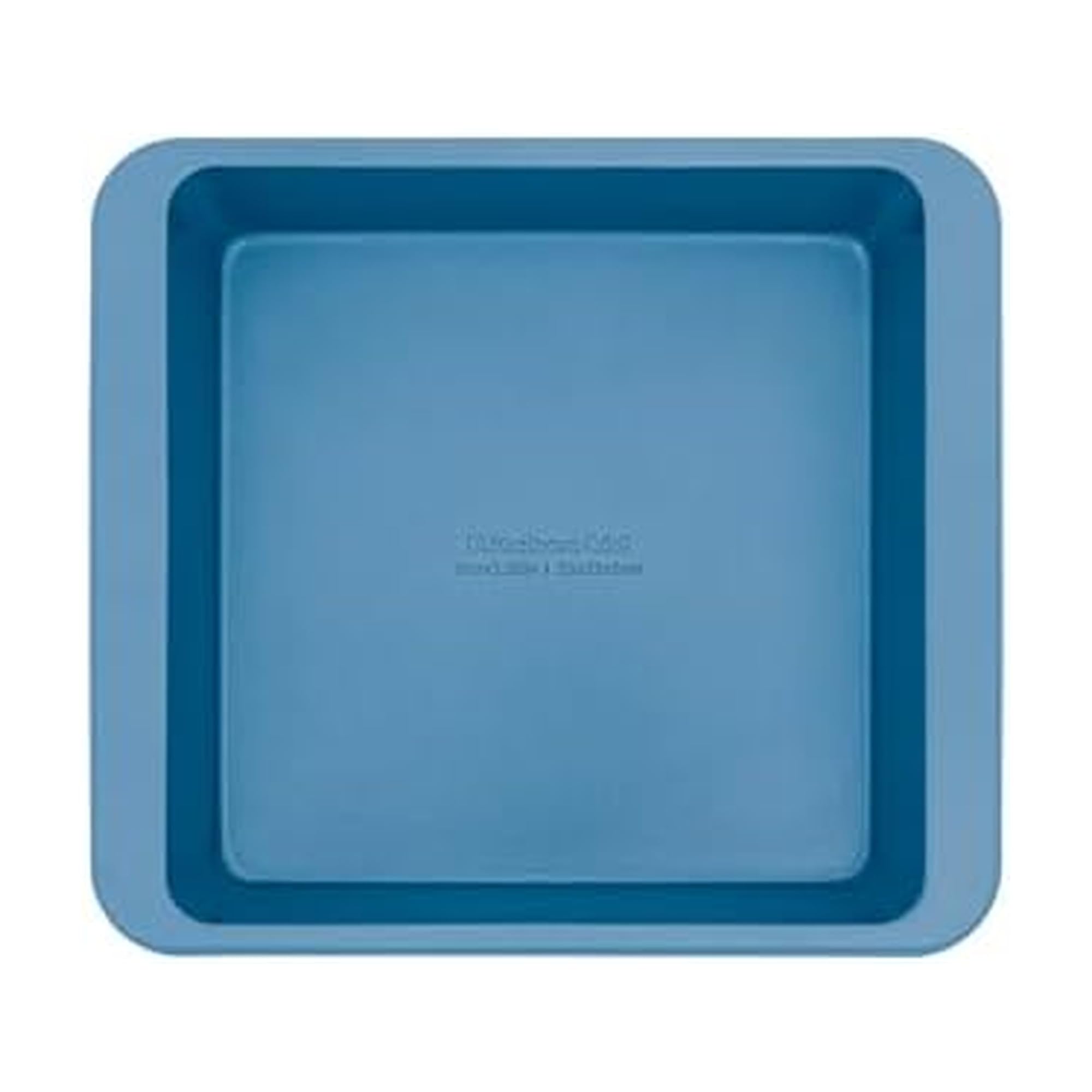 KitchenAid Nonstick Aluminized Steel Square Cake Pan, Dishwasher Safe, Blue Velvet, 9 Inch
