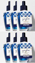 Bath and Body Works Gingham Wallflowers Fragrance Refill (6-Pack) - 0.8 fl oz / 24 mL Each