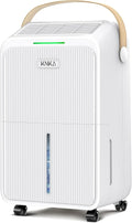 KNKA Dehumidifier - 2500 Sq.Ft Capacity with Drain Hose | Intelligent Humidity Control & 24HR Timer
