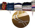 Evelots Shelf Dividers - 8 Pack Closet Organizers for Wood Shelves | Durable 12-Inch Tall Design