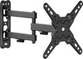 CondoMounts Full Motion TV Wall Mount - Fits 12”–40” TVs Up to 44lbs | VESA 200x200, Corner Mount