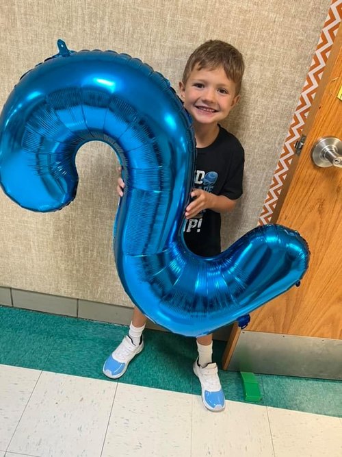 Metallic Blue Number 2 Balloon - 40 Inch 2nd Birthday Decoration for Boys & Girls