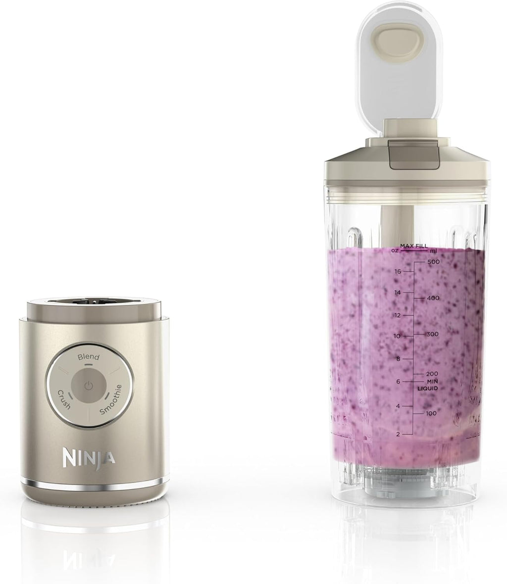Ninja BC251IV Blast Max Cordless Blender - Smoothies & Ice Crushing, 22 oz. Cream Vessel - Certified Refurbished