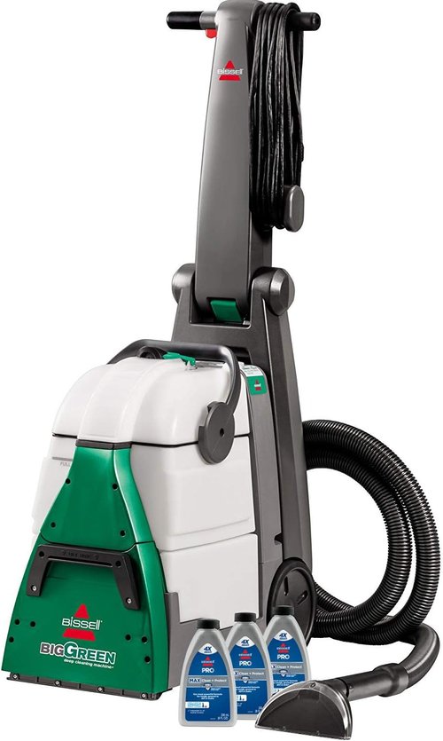 BISSELL® Big Green® Professional Carpet Cleaner - XL DirtLifter PowerBrush & Tough Stain Tool Included | 9-Inch Hose