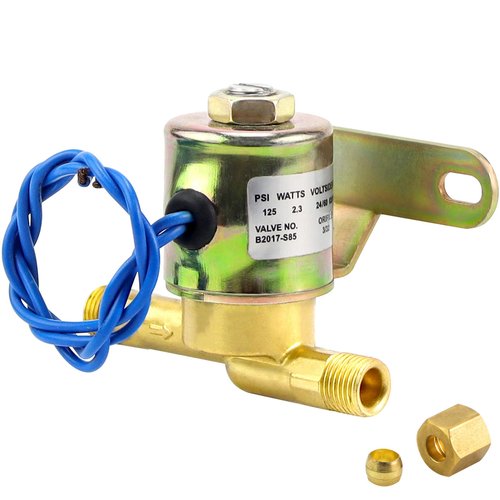 Humidifier Water Solenoid Valve 4040 B2015-S85 B2017-S85 Solenoid Valve Replacement Compatible with April-aire Humidifier 400 500 600 700 220 224 Series | 24 Volts, 2.3 Watts,60 HZ by Fetechmate