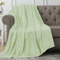 Utopia Bedding Fleece Blanket - Luxury Sage Green 300GSM Soft Microfiber Throw | 50x60 Inch