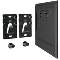 Supcline No Stud TV Wall Mount for Most 26-100 inch TVs Up to 200lbs, Drywall No Drill TV Mount, 1.18'' Low Profile Studless Wall Mount tv Bracket, Easy Install