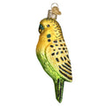 Old World Christmas Miniature Parakeet Glass Blown Ornament for Christmas Tree, Handcrafted Holiday Decoration, Parrot Collection
