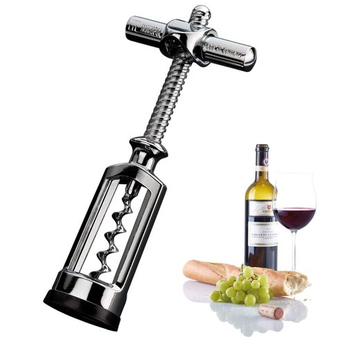Monopol Corkscrew And Wine Opener With Cork Remover, Silver