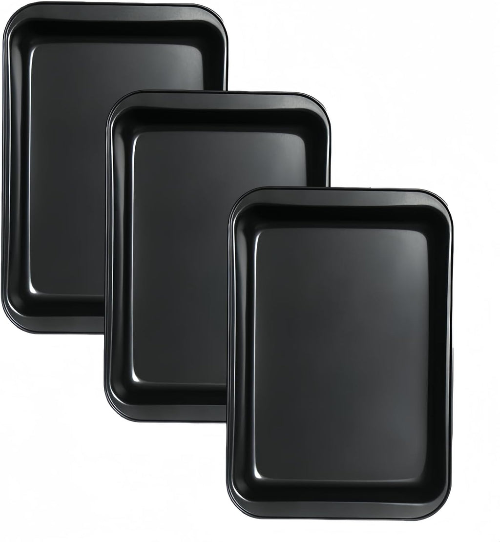 Regine Switzerland Non-Stick Rectangular Cake Pan Set - 9 x 13 Inch Deep Bakeware for Brownies & Lasagna