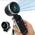 Skiennix Portable Handheld Turbo Fan - 3-in-1 Battery Operated with 5 Speeds | 20-Hour Runtime, Black