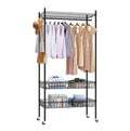 MRRcute Clothes Rack | Adjustable Closet Shelves | Heavy Duty Rolling Garment Rack | Freestanding Clothing Rack | Closet Organizers and Storage | Clothing Racks for Hanging Clothes.