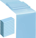 Skiennix Baby Blue Satin Table Runner - 12 x 108 Inches for Weddings, Parties & Events