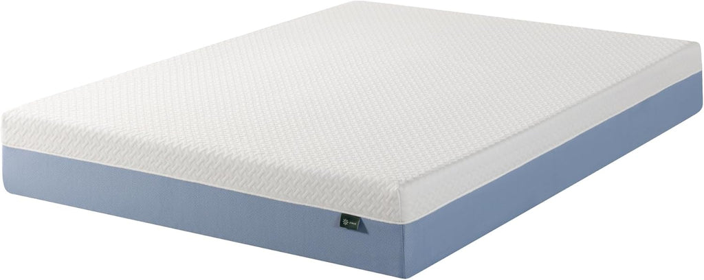 Zinus 10 Inch Queen Memory Foam Mattress - Cooling Comfort, Medium Feel, Fiberglass Free, Safe Materials