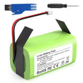 TREE.NB Replacement for RVBAT850 Shark Ion Battery R75 R85 RV850C S87 RV761 RV771 RV850C RV1001AE RV1000S RV1100VL UR1000SR RV700_N RV720_N 3.0Ah 14.4V (2-Prong Connector, NOT for 3-Prong Connector)