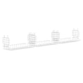 ClosetMaid Hideaway Behind-the-Hangers Hanging Wire Shelf for Closets, Pantries, Laundry Rooms (3-Pack)
