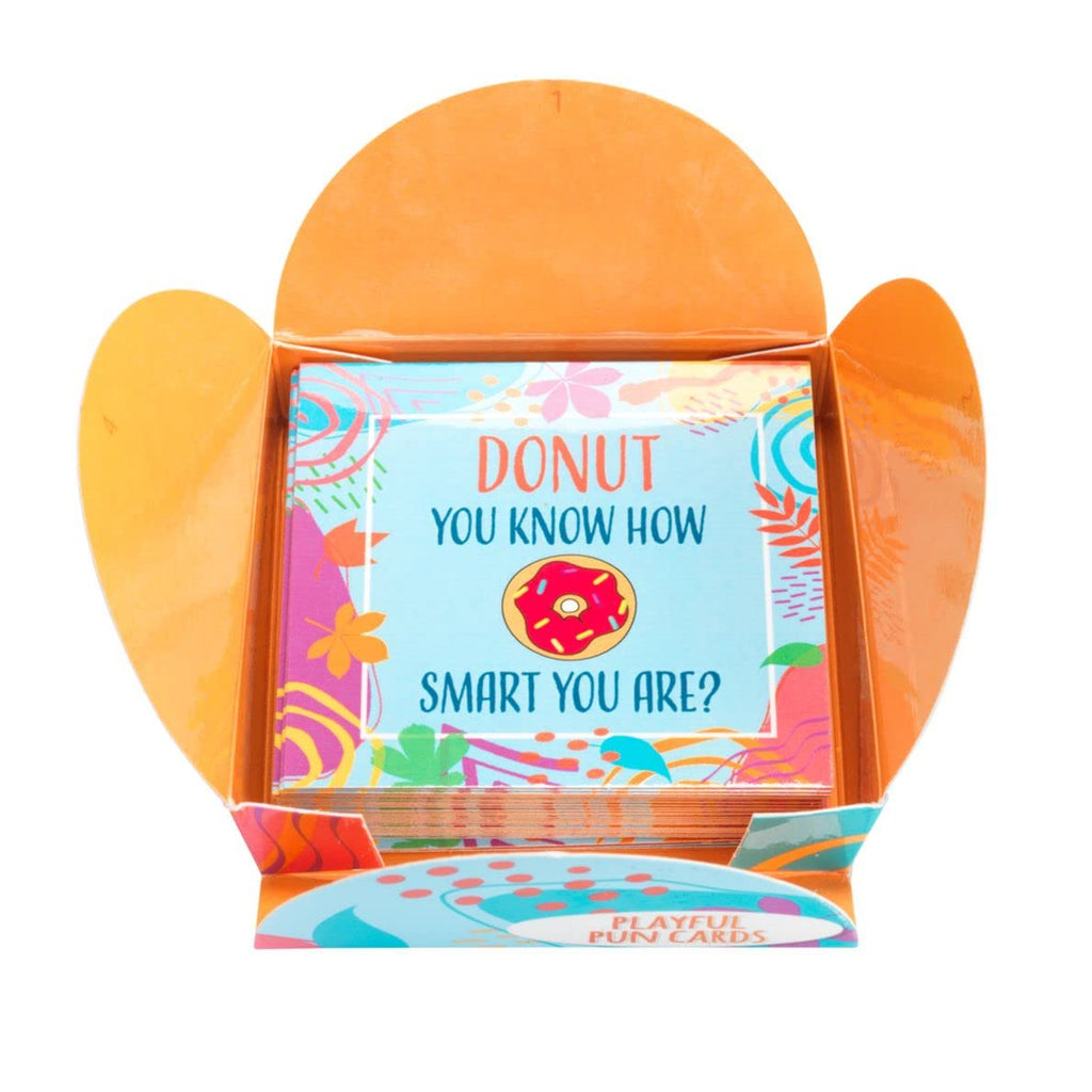 Really Good Stuff Little Enlightenments - Playful Pun Cards - Set of 40 - Boxed Card Set - Gift of Positivity and Inspiration - Social-Emotional Learning - Mental Health