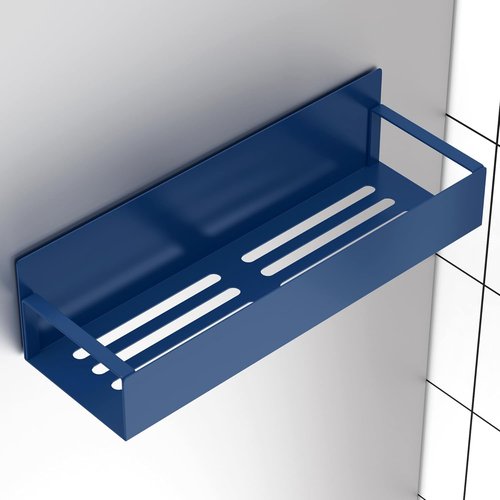 HuggieGems Magnetic Spice Storage Rack - 4 Pack Organizer for Refrigerator & Oven | Royal Blue
