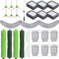 MIXEAL 25 Pack Replacement Parts Compatible with iRobot Roomba Combo 10 Max,Combo j9+,Combo j7+/Plus Vacuum (Only Combo series), 2 Brushes+3 Mop Pads+6 Filters&Side Brushes&Bags
