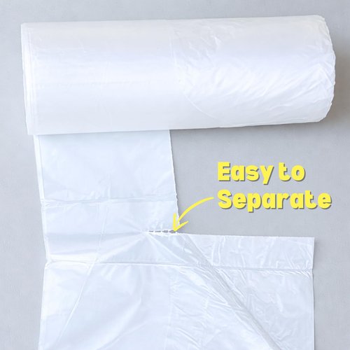 2.6 Gallon Scented Trash Bags with Handles (100 Bags) Small Bathroom Garbage Bags Wastebasket Can Liners for Home Office Bins (Cherry Blossom, 100 ct.)