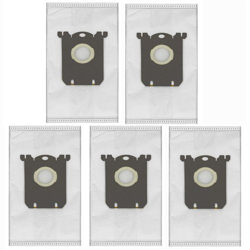 GULUANT 5 Pack Replacement Vacuum Bag for Electrolux Classic S-Style EL4100A EL4101A EL6986A EL6988E EL6988EZX 6990 6991 6992 6994 6996 5989 8985 6988 6989 CV-140 EL4200 EL7000 Vacuum Models