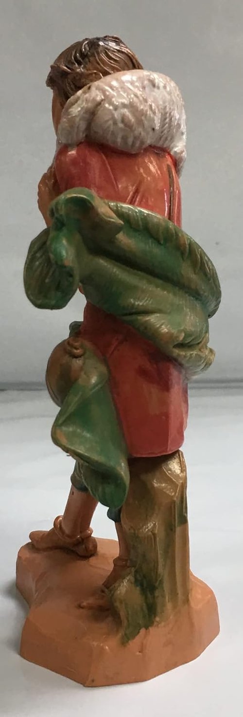 Fontanini by Roman Inc. | 5" Gabriel Shepherd Nativity Figure - Hand Sculpted & Painted