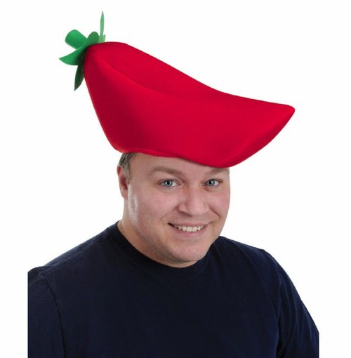 Beistle Plush Chili Pepper Hat
