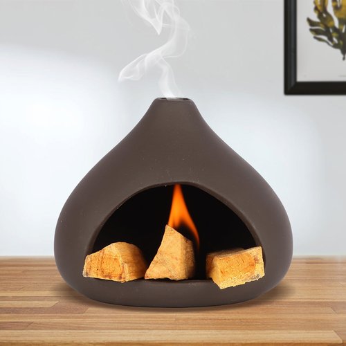 Palo Santo Holder, A Mini Chimney for Burning Palo Santo Sticks and Sage, Chimeneas Incense Holder, Cone Burner Smudge Bowls for Yoga and Meditation Rooms, Incense Bowls