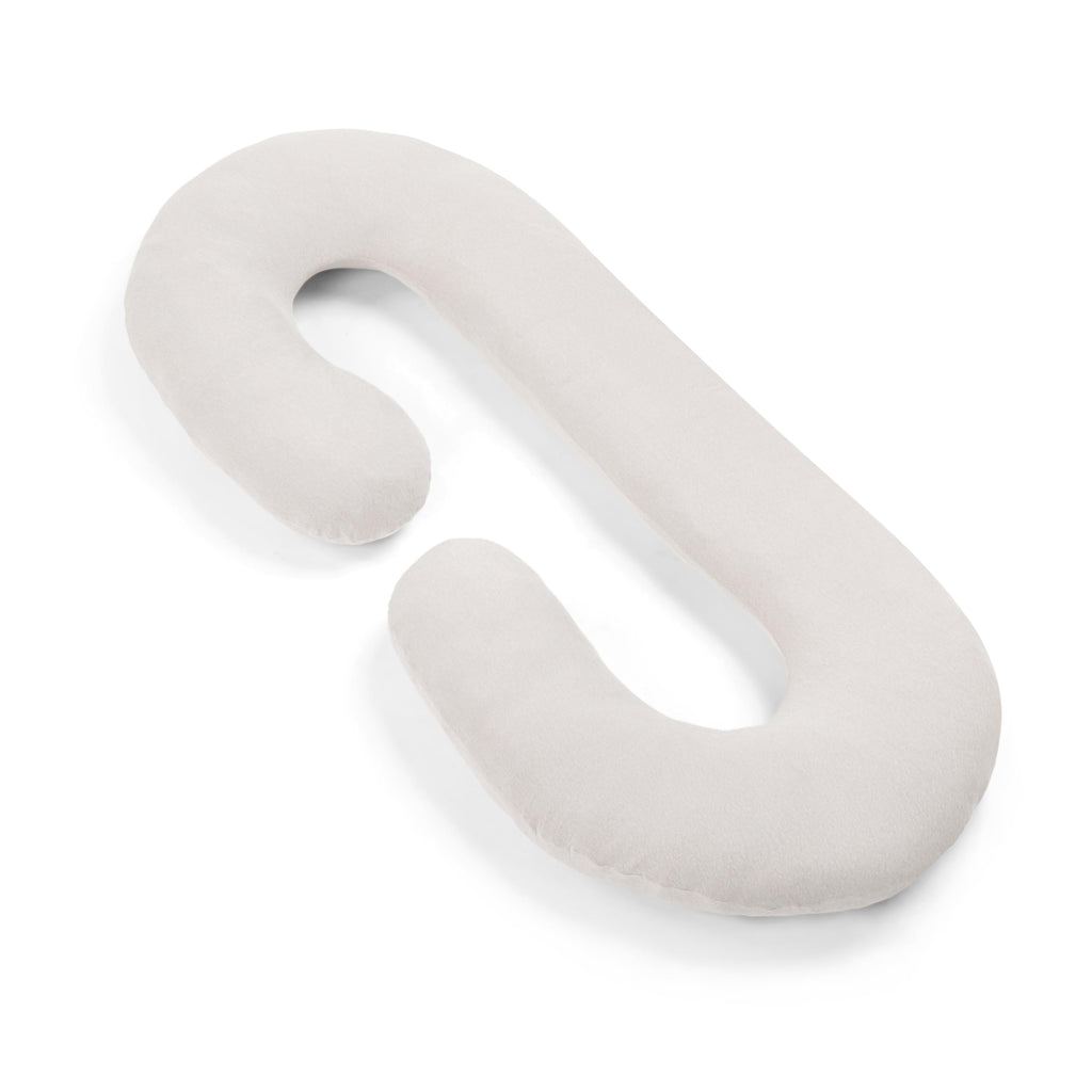 Regalo C Shaped Pregnancy Pillow for Sleeping, Full Body Maternity Pillow with Removable Cover, Support for Back, Belly, Hips & Legs, Body Pillow for Side Sleepers, Gray