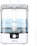 CHIVALZ 6L Cool Mist Humidifier - Ultra Quiet 26dB | 50-Hour Runtime for Bedroom & Nursery, White