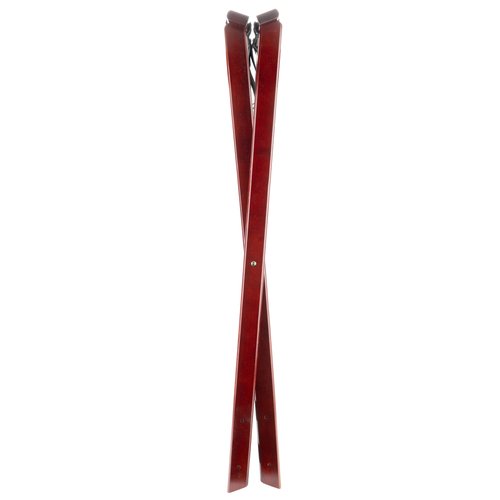 G.E.T. TSW-105 Mahogany 38" high, Hardwood Tray Stand Hardwood Tray Stands Collection