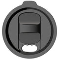 Pusee Slide Lid Replacement for 14oz Self-Heating Coffee Mug, Spill Proof Cup Lid Covers Compatible for 14oz Smart Mug, Easy to Clean and BPA-Free Plastic Cups Lid (Black)